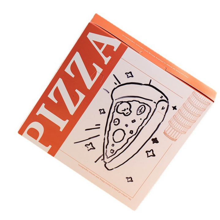 Kotak pembungkusan pizza tersuai borong kadbod 6 8 10 12 14 18 inci kotak pizza