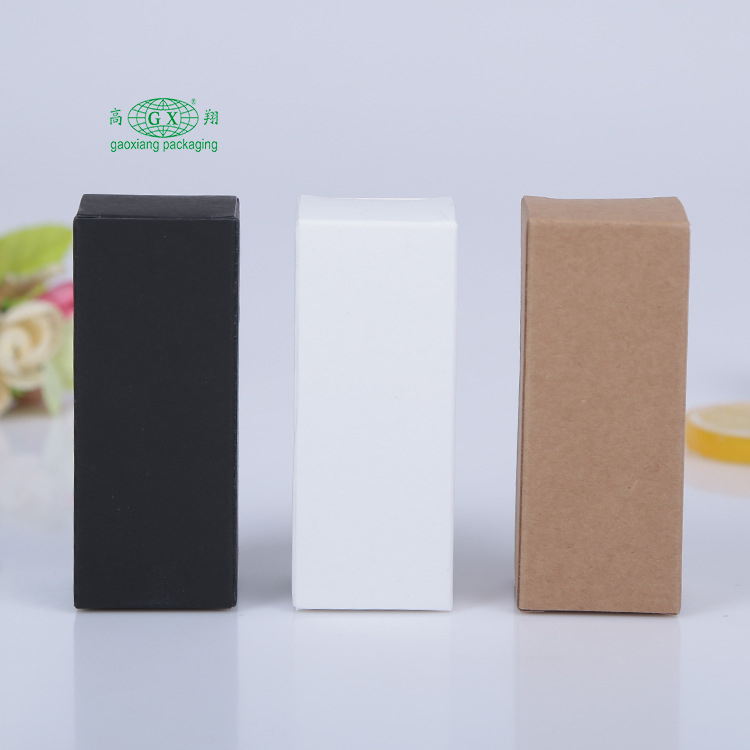Kotak botol kosmetik bercetak logo tersuai kotak pembungkusan kotak hadiah kertas minyak wangi elegan untuk kosmetik