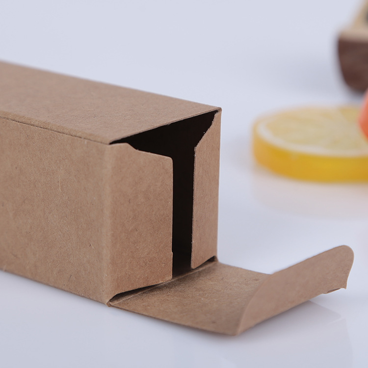 Kotak pembungkusan kosmetik borong reka bentuk tersuai kotak botol minyak pati kotak kertas kraft